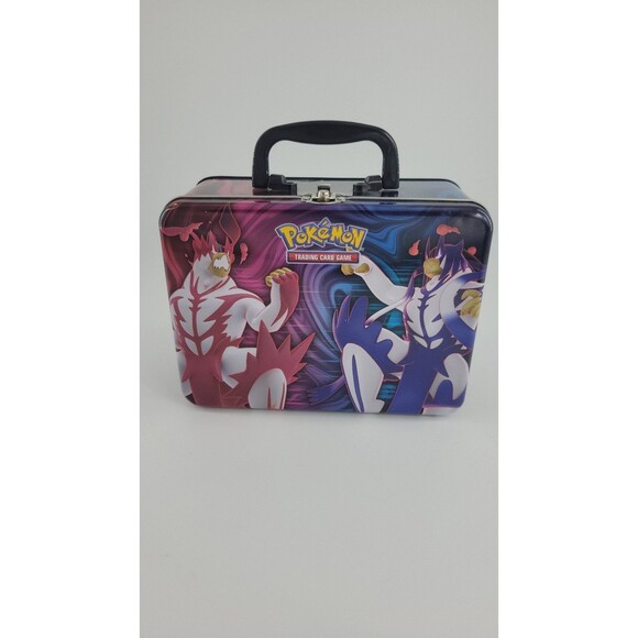 Pokemon Trading Card Game Collector Chest Spring Tin Stickers Notebook 2021 - Picture 1 of 10